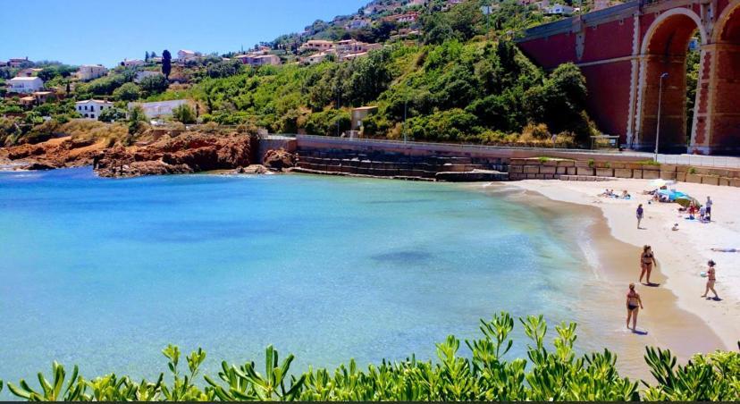 Apartment La Belle Vue-charming Duplex With Sea View, 50 Meters From And Private Parking Saint-Raphaël